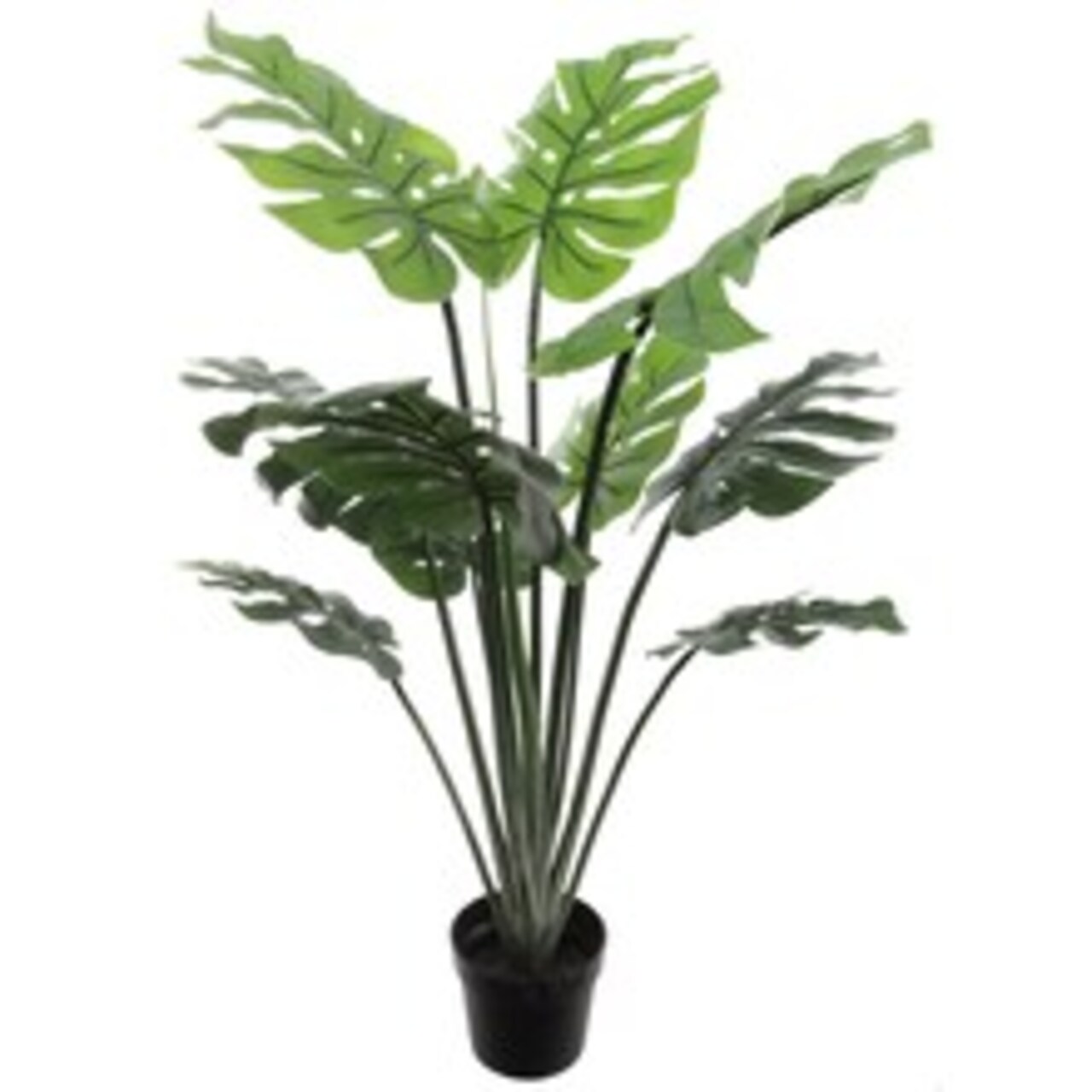 2-Pack: Artificial Split Philo Plant - 36-Inch - Indoor Tropical Houseplants